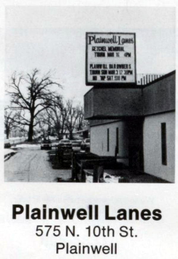 Plainwell Lanes - 1985